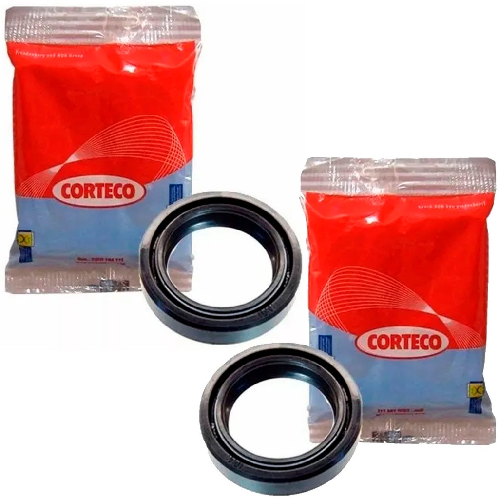 Retentor de Garfo Ybr 125 Rd 135 Factor 125 150 Fazer 150 NMax 160 Yes 125 Gsr 125 150 Burgman 125 Max Hunter Katana  Corteco Par