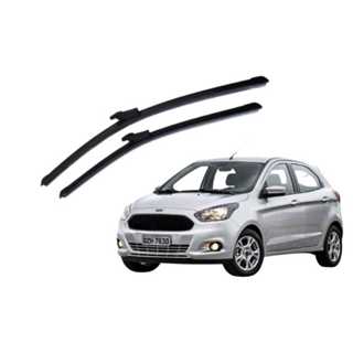 Palhetas Silicone Trava Original Ford ka Limpador de Vidro Paleta Dianteira Ford Ka 2014 2015 2016 2017 2018 2019