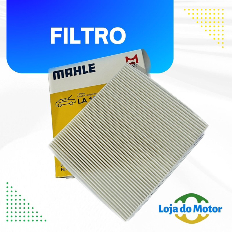 Filtro Cabine Ar condicionado vw gol saveiro G5 G6 fox polo Voyage 1.0 1.6 la120 original mahle
