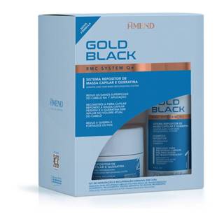 Amend Kit Gold Black RMC System Q+ Repositor de Massa Capilar e Queratina