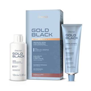 Amend Kit Creme Alisante Gold Black Ervas