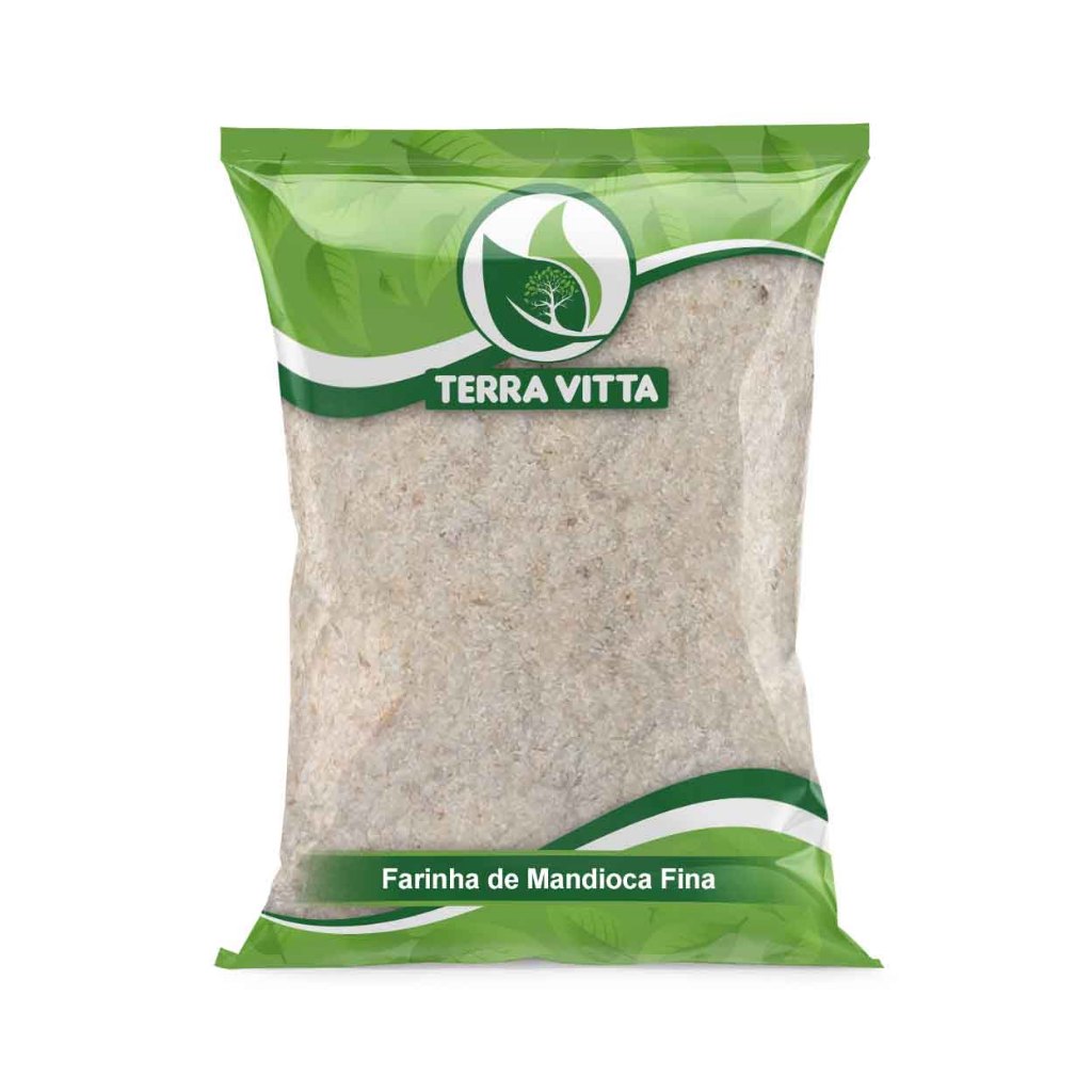 Farinha de Mandioca Fina 1Kg