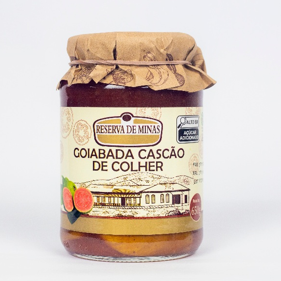 GOIABADA CASCAO COLHER RESERVA DE MINAS 650g