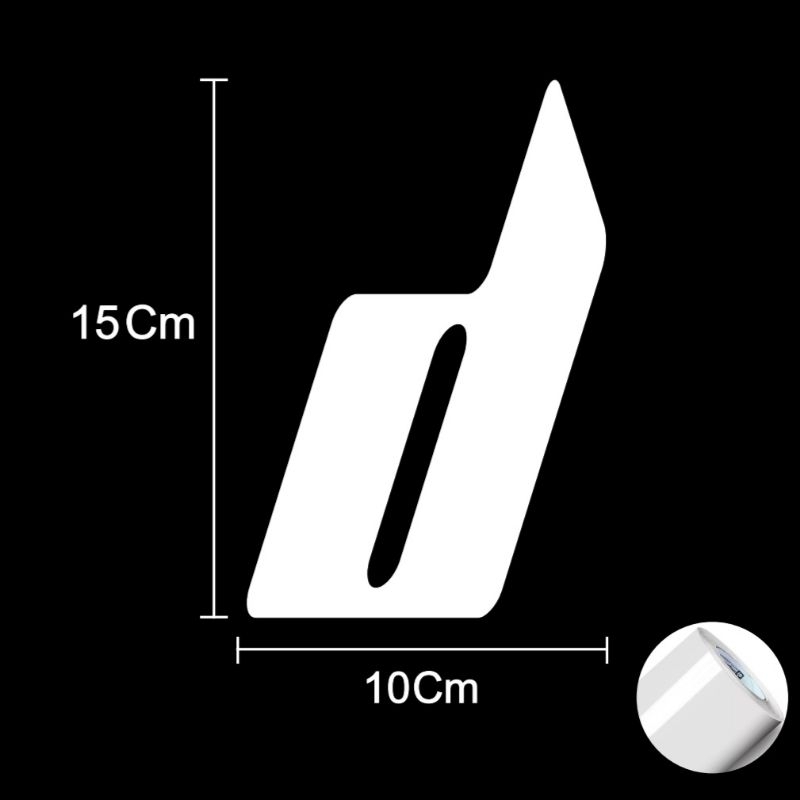 Adesivo para carro Diego Chapeamentos D - 15x10 Cm em Oferta na Shopee