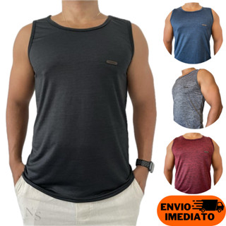 Camisa Masculina Regata Academia Camiseta Fitness Dry Fit Malha fria