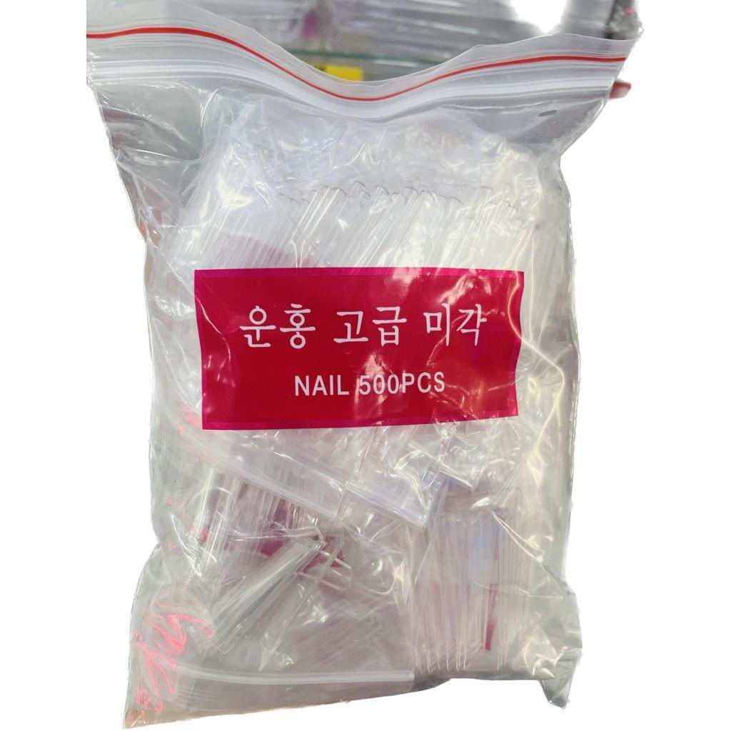 Com 500unds Unhas Extra Longa TIPS Abs Bailarina Curvatura C Para Unhas em Oferta na Shopee