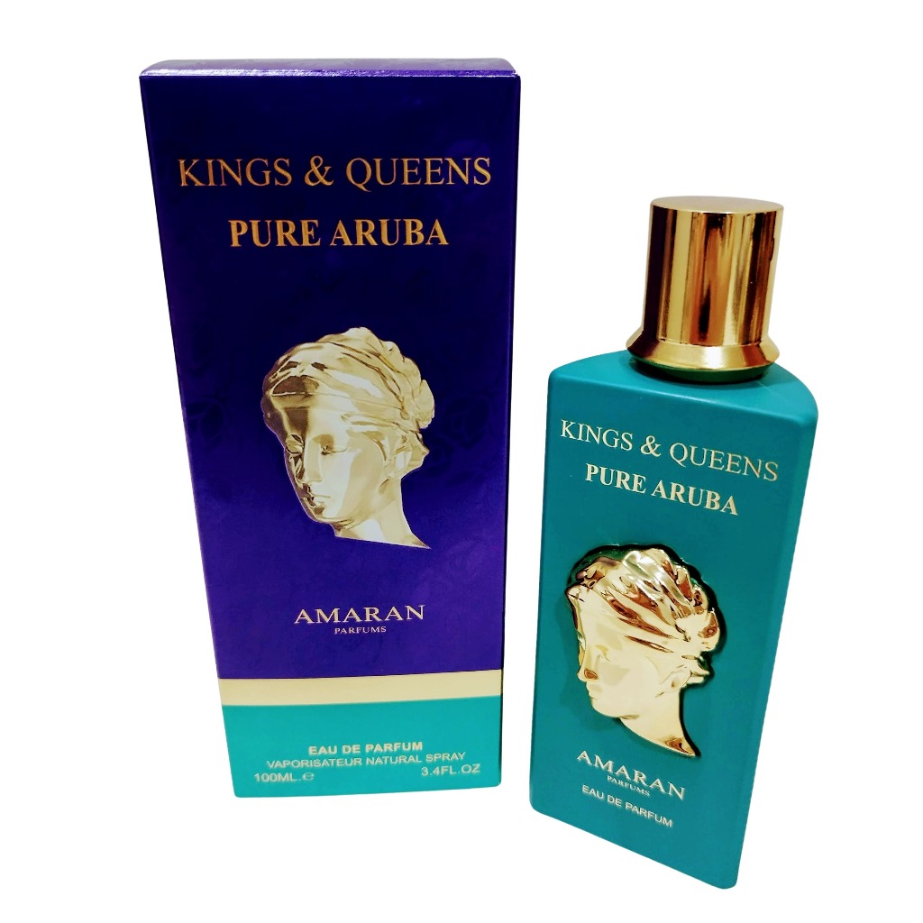 Perfume Amaran Kings & Queens Pure Aruba Eau De Parfum 100ml Arábia