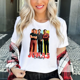 Camiseta Jonas Brothers Unissex Premium Five Albums One Night