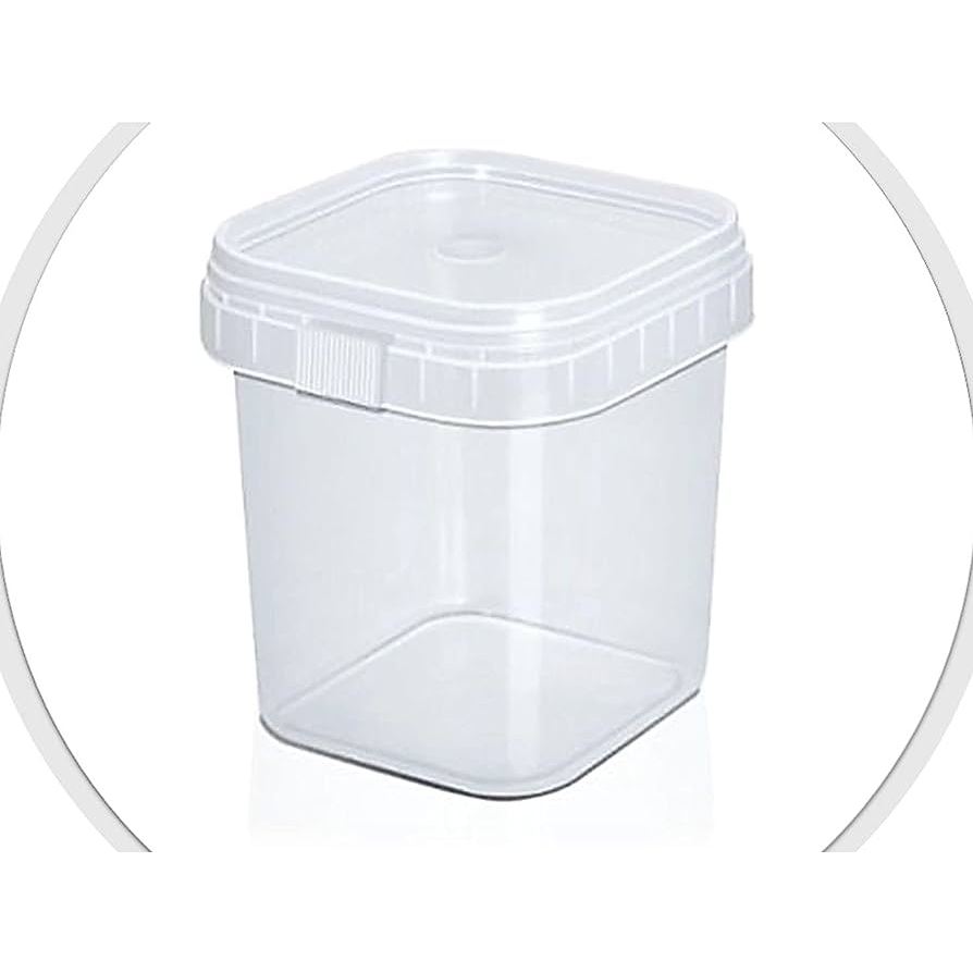 Kit 200un Pote Quadrado Com Lacre 220ml Pote Descartável Bolo Gourmet Bolo no Pote Leve 200un