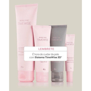 KIT TIMEWISE 3D - Mary Kay (Validade 2025)