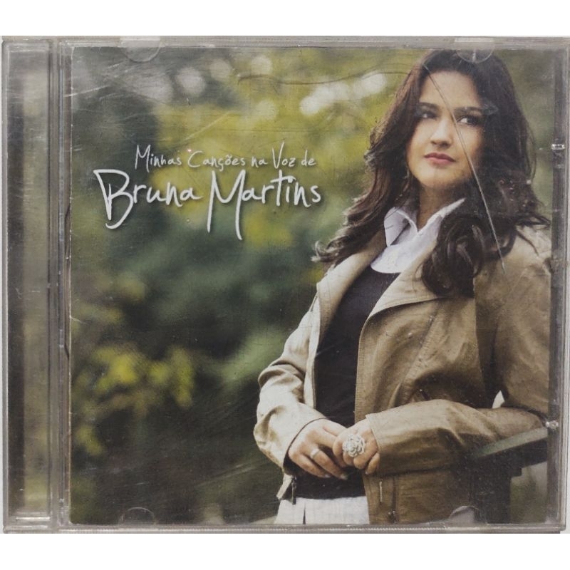 Cd Bruna Martins Minhas Canções na Voz de Bruna Martins Otimo Estado