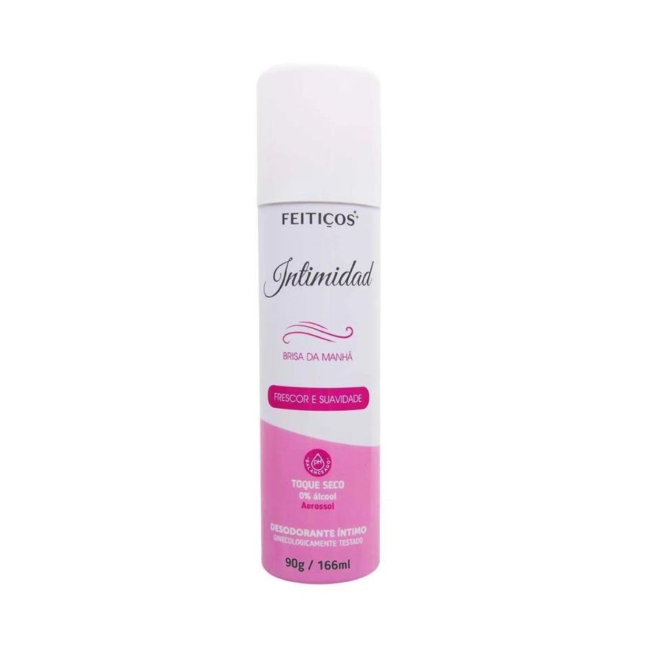 Intimidad Desodorante Íntimo Aerossol 166Ml Feitiços