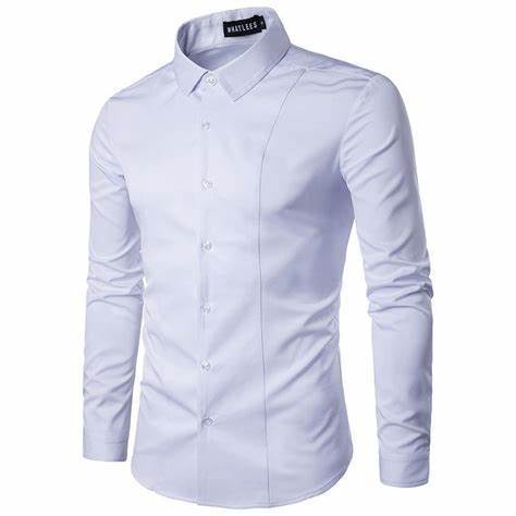Camisa Slim Luxo Premium Branca Executiva - Men Clothes