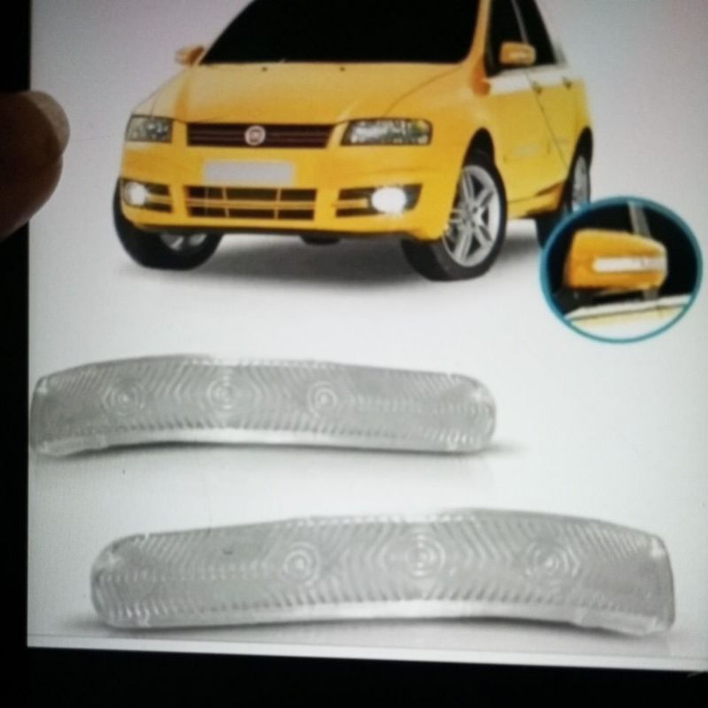 Lente do pisca do retrovisor  Fiat Stilo 2008 2009 2010 2011 2012valor é a unidade dizer qual deseja se é LD ou LE