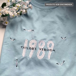 Camiseta ou moletom bordado - 1989 - Taylor Swift