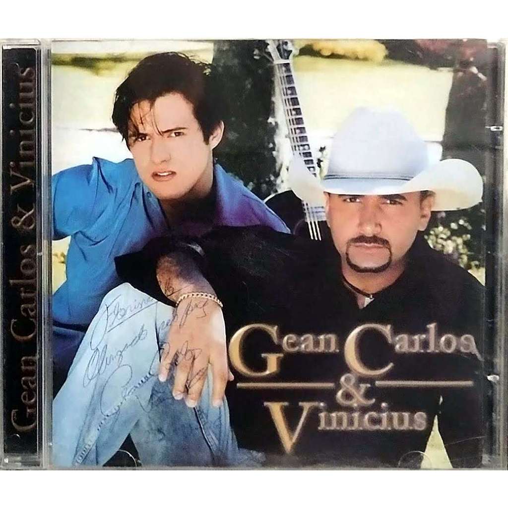 CD Gean Carlos & Vinicius Vol. II c/ dedicatória e autógrafo