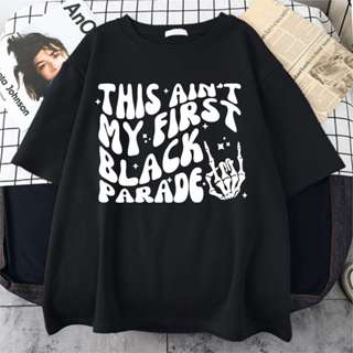 Camiseta Emo This Aint My First Black Parede Unissex