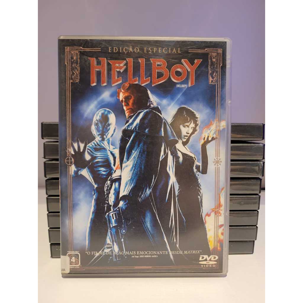 HELLBOY E HELLBOY 2 - O EXÉRCITO DOURADO - DVD - Original