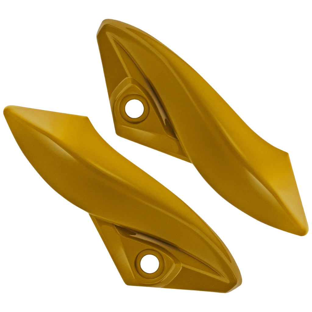 Par de Peças Carenagem Lateral do Farol da Moto Honda CB 300R 2010 2011 2012 2013 Pro Tork