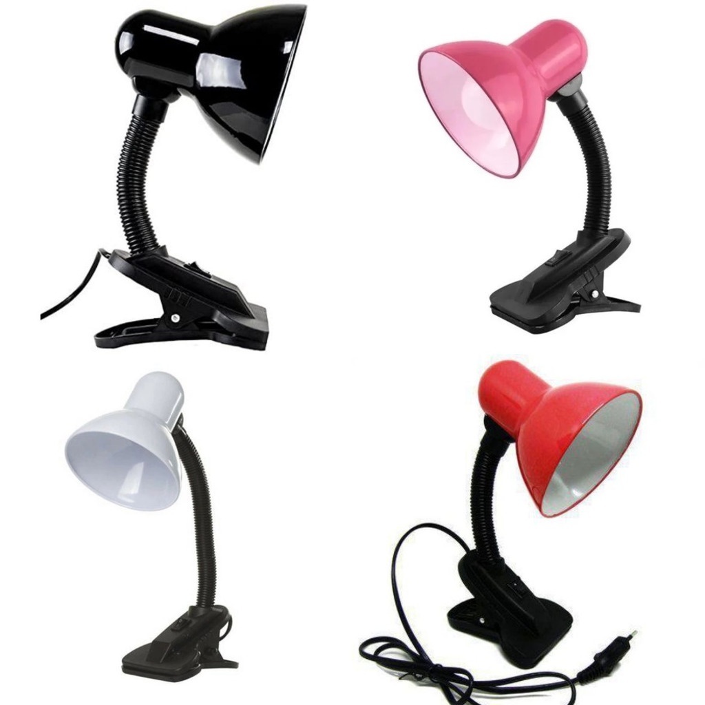 Luminária Abajur Articulável Com Garra Presilha Bivolt Quarto Escritório Leitura Salão Manicure em Oferta na Shopee