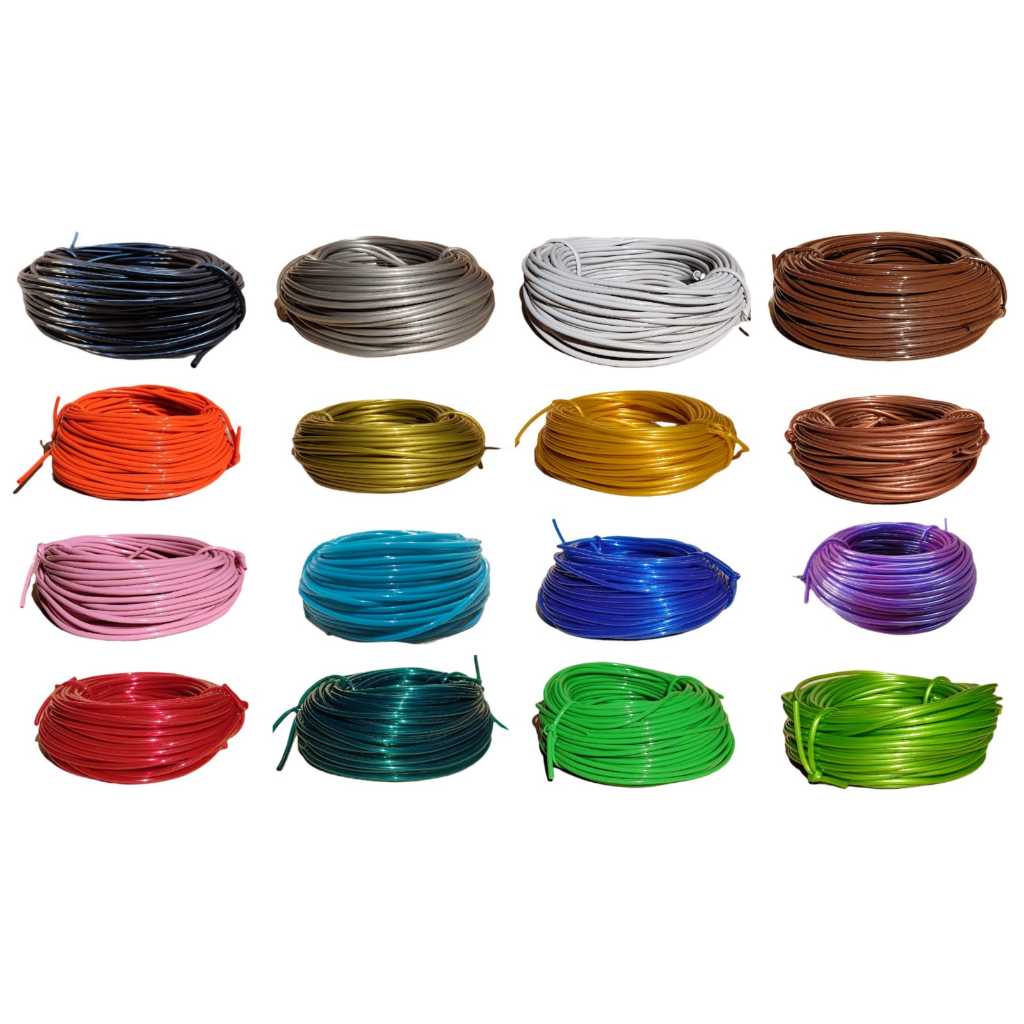 1 kg Fio Plástico Pvc Cordinha Cordao Espaguete Macarrao Enrolar Cadeira e Artesanato Alta Qualidade em Oferta na Shopee