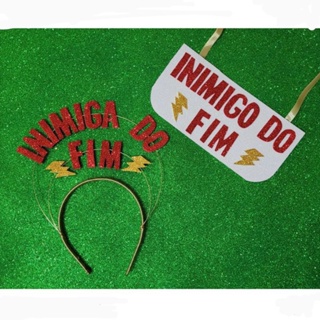 Placa e Tiara de Carnaval em Oferta na Shopee