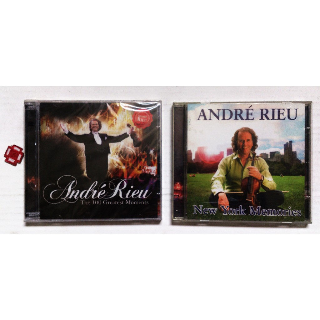 Cd Andre Rieu - The 100 Greatest Moments + Neww York Memories = São 2 Cds