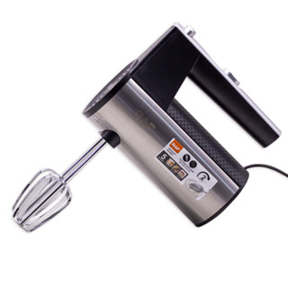 Batedeira Eletrica Raf Hand Mixer R.6690 Sem Bowl / 5 Velocidades / 600W / 25000RPM / 220V-240V ~ 50/60Hz - Preto/Inox