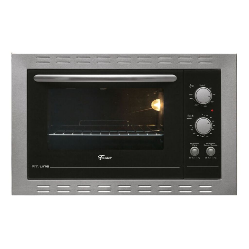 Forno Elétrico Fischer Fit Line Embutir 44L Inox - 26817