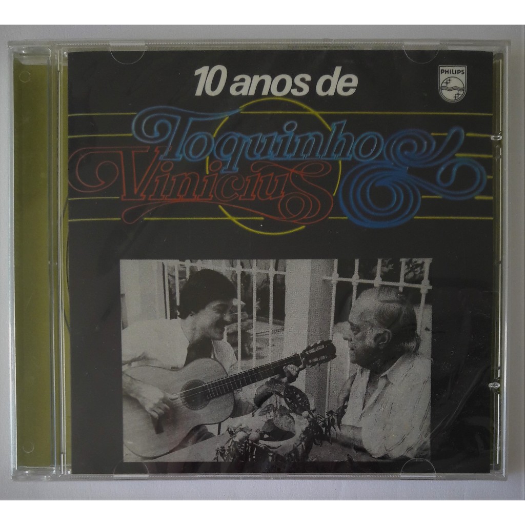 CD Vinicius De Moraes - 10 Anos De Toquinho & Vinicius - 1979 - Lacrado