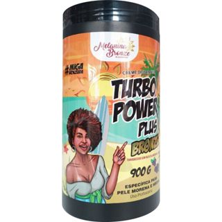 Parafina Turbo Power Plus Pele Morena 900 Gr Melanina Bronze em Oferta na Shopee