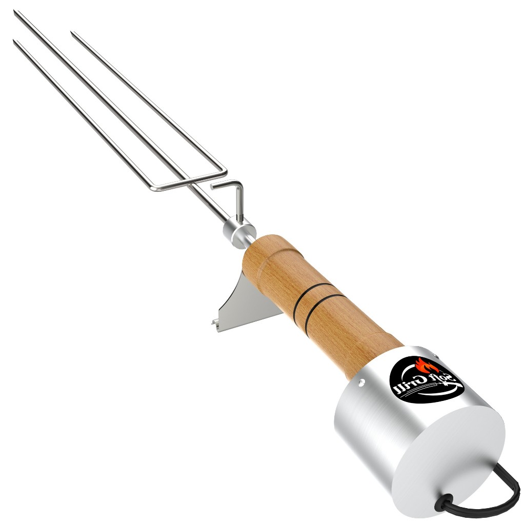 Imagem Espeto Giratorio Flex Elétrico Churrasco Soft Grill