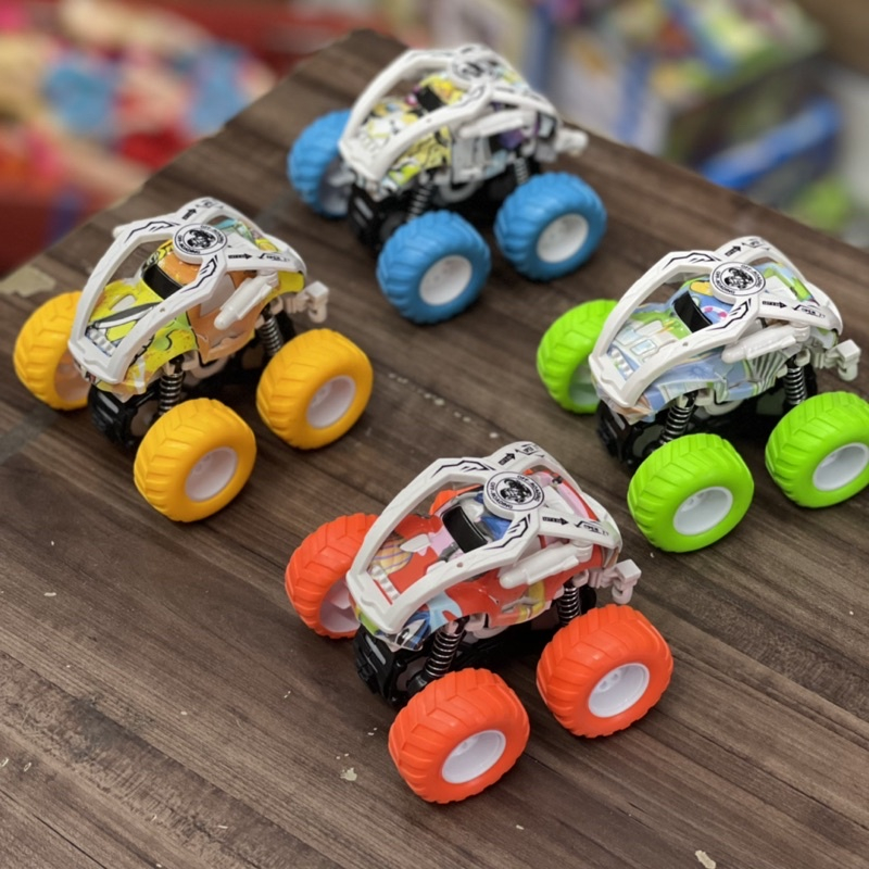 Brinquedo Carro bebê quebra-cabeça menino brinquedo carro modelo carro veículo off-road com tração nas quatro rodas inercial 2-3 a dois anos de idade