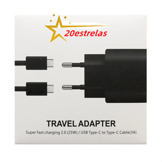 Carregador samsung 45w Super Rápido + Cabo USB Tipo C 24hora te envia