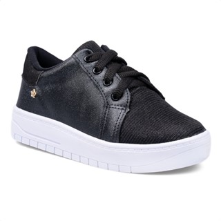 Tenis Infantil Feminino Cano Baixo Casual Glitter Brilho Menina Fashion