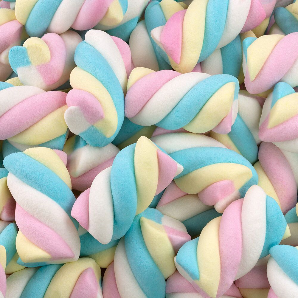 Kit 5 Marshmallows Torção Coloridos 250g - Fini — imagem 2 de 2