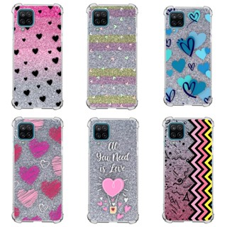 SAMSUNG A12 Capa Tpu Desenhos Variados Capinha Case Glitter
