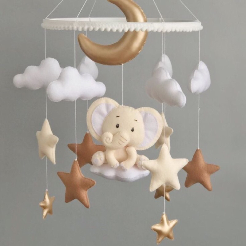 Móbile de Berço bichinhos menino e menina encanto