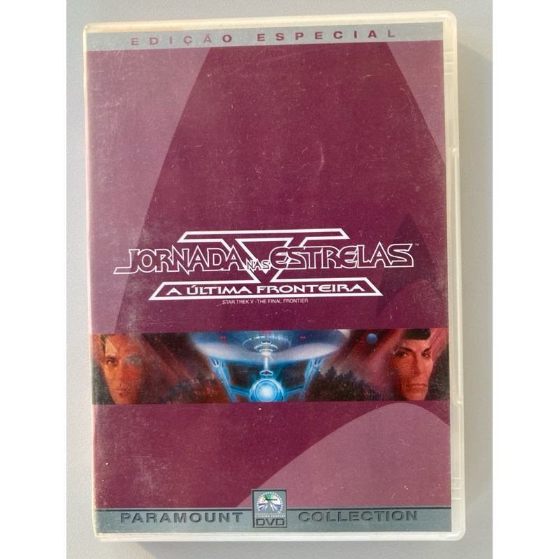 DVD Jornada Nas Estrelas a última fronteira