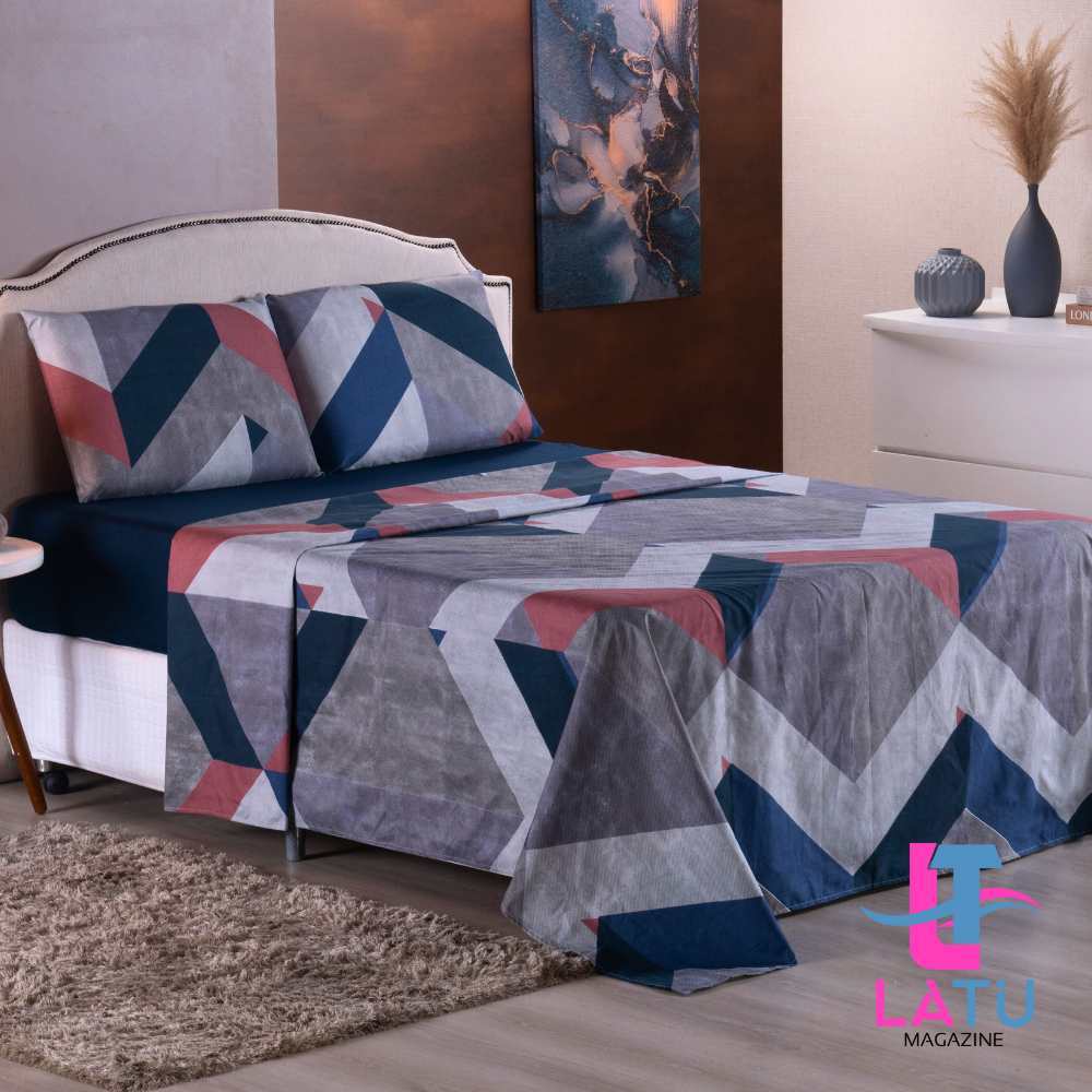 Jogo de Lençol Solteiro 3 Peças Estampado - 170 Fios - Com Elástico - Estampas Sortidas em Oferta na Shopee