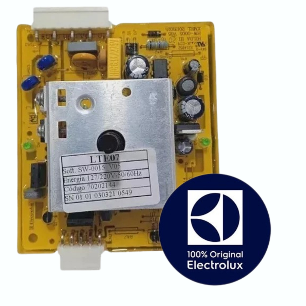 PLACA POTENCIA LTE07 - A99587003/70202144 LAVADORA ELECTROLUX ORIGINAL (BIVOLT)