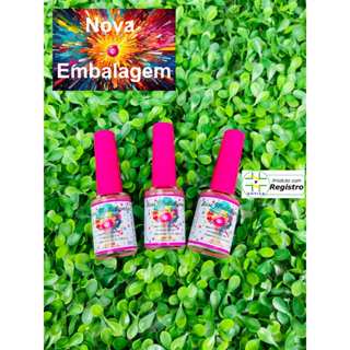 kit c/3 Base Multibomba Fortalecedora De Unhas - Esmalte Bomba
