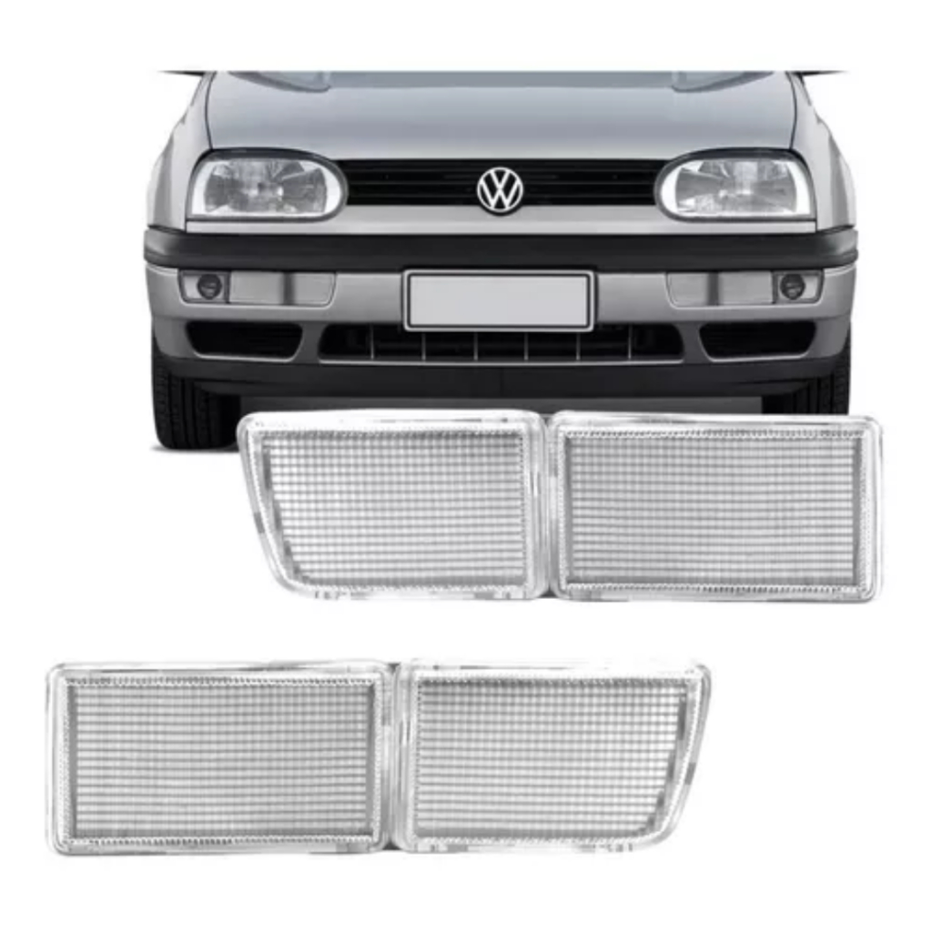 Par Aplique Defletor Golf Mexicano Gl / Glx 1994 1995 1996 1997 1998