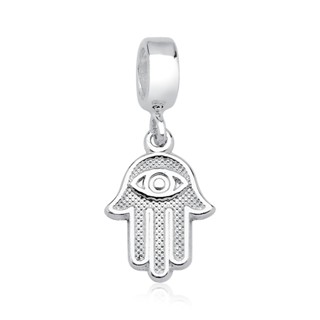 Berloque para Pulseira de Prata 925 Mão de Fátima