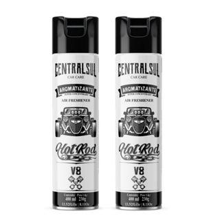 2 aromatizante HOT ROD V8 CENTRALSUL 400ml aromatizante automotivo e aromatizante de ambientes em Oferta na Shopee