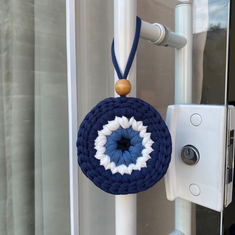 Mandala Olho Grego / Pingente de Porta / Enfeite de Carro / Mandala Para Retrovisor em Oferta na Shopee