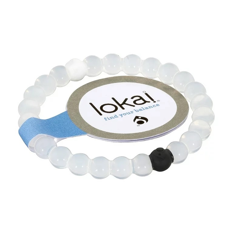 Pulseira Famosa Lokai Find Your Balance - The Classic Bracelet Transparente