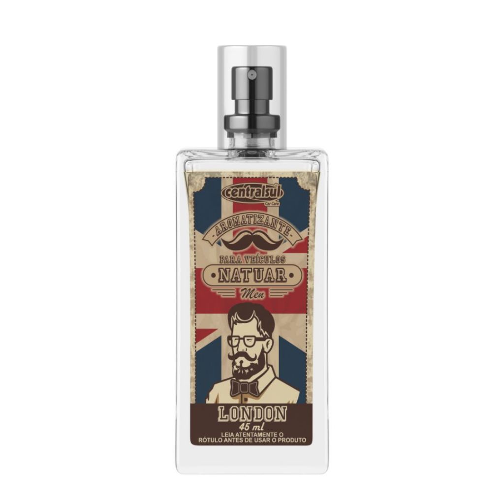 Aromatizante Natuar Men London 45ml CENTRALSUL em Oferta na Shopee
