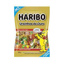 Bala Gelatina Haribo Ursinhos Ouro 80G