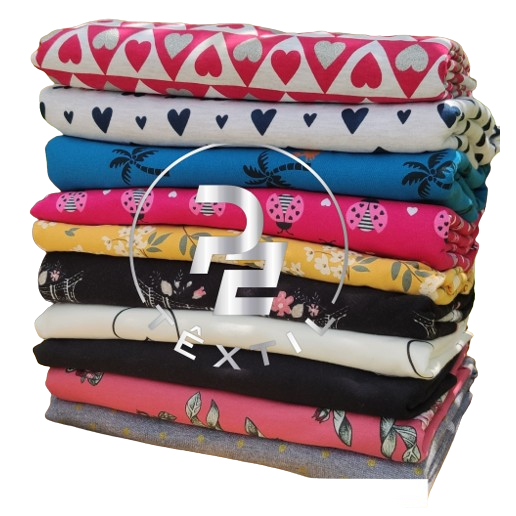 Kit 5 kg retalhos moletinho estampado/ moletom careca/ moletom sem flanela, moletin - 5,0 Kg